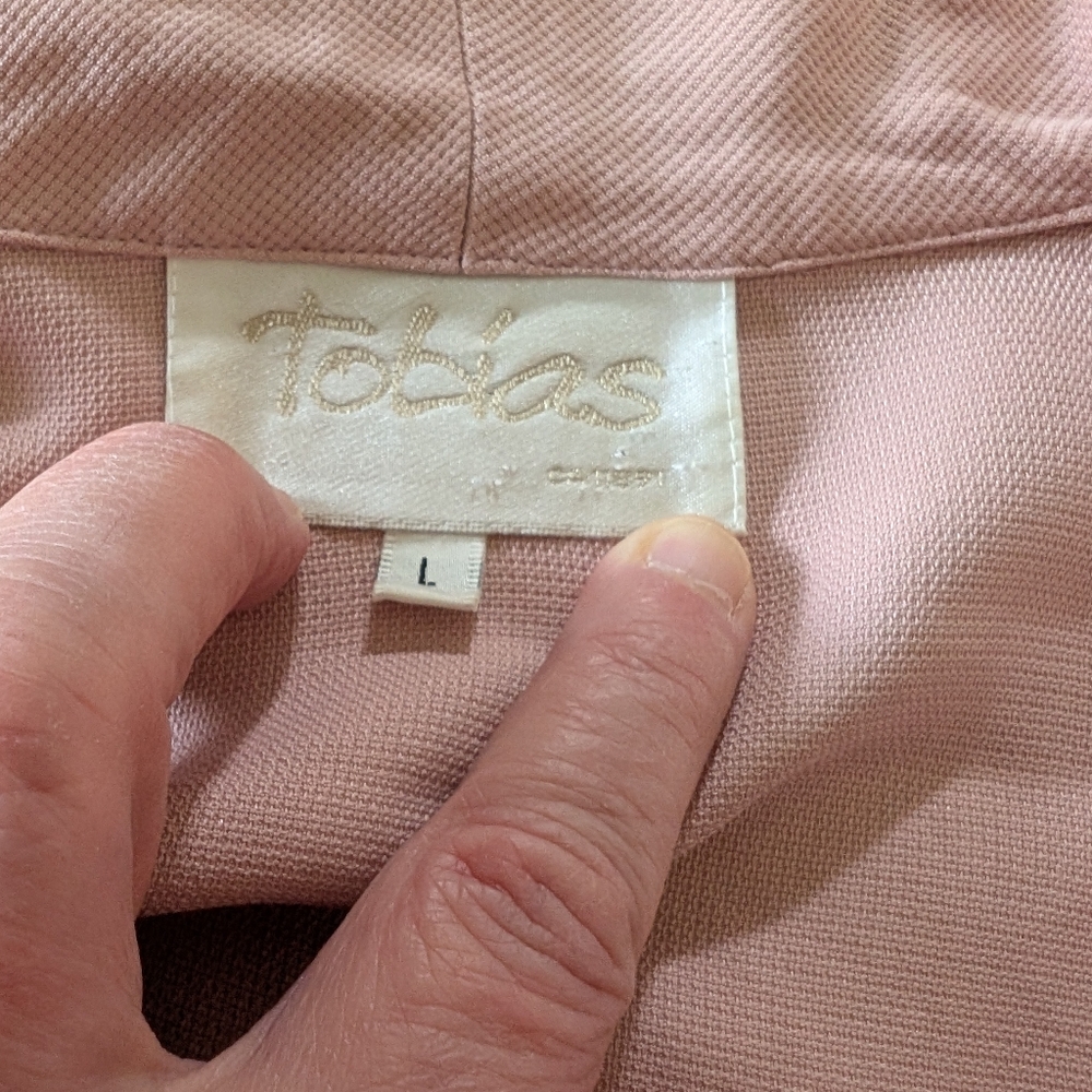 100% Silk Top By Tobias, L. - Picture 5 of 10